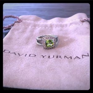 David Yurman peridot ring